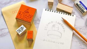 手描きイラストをスタンプに｜オーダーメイド方法