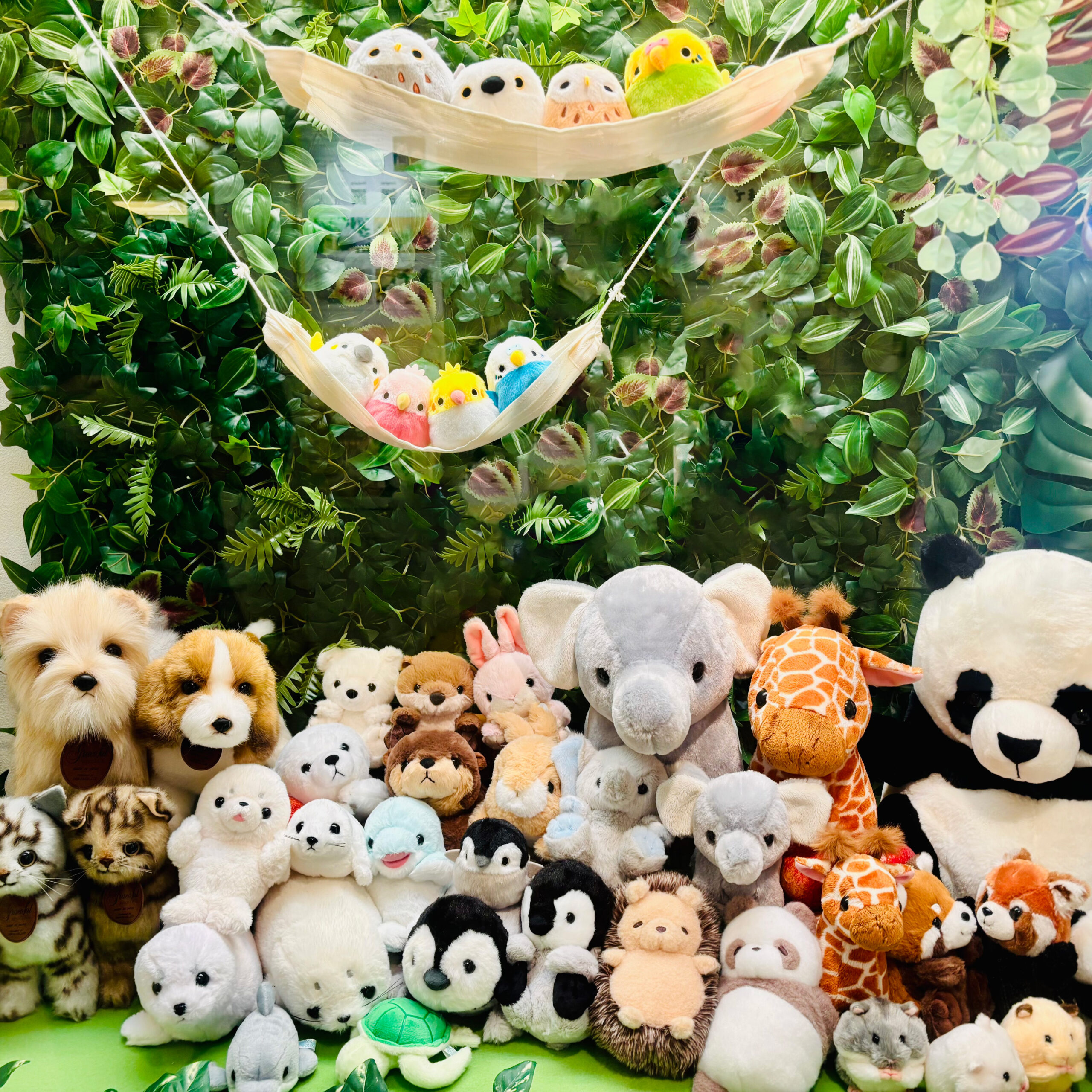 横浜人形の家「ぬいぐるみ動物園」の雰囲気