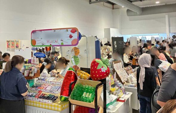 マレーシアのクアラルンプールで開催された「Some Market」のイベント会場の様子