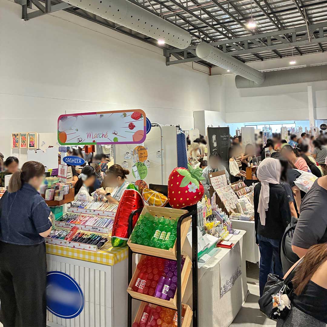 マレーシアのクアラルンプールで開催された「Some Market」のイベント会場の様子